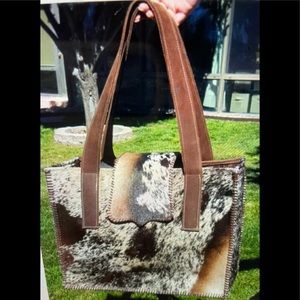 Exotic Longhorn Cowhide Bag
